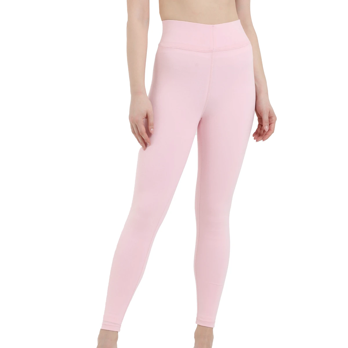 Best Mid Waist Solid Compression Yoga Leggings Women Sport Style Workout Fitness Clothing Gym Wear Elastic Waist