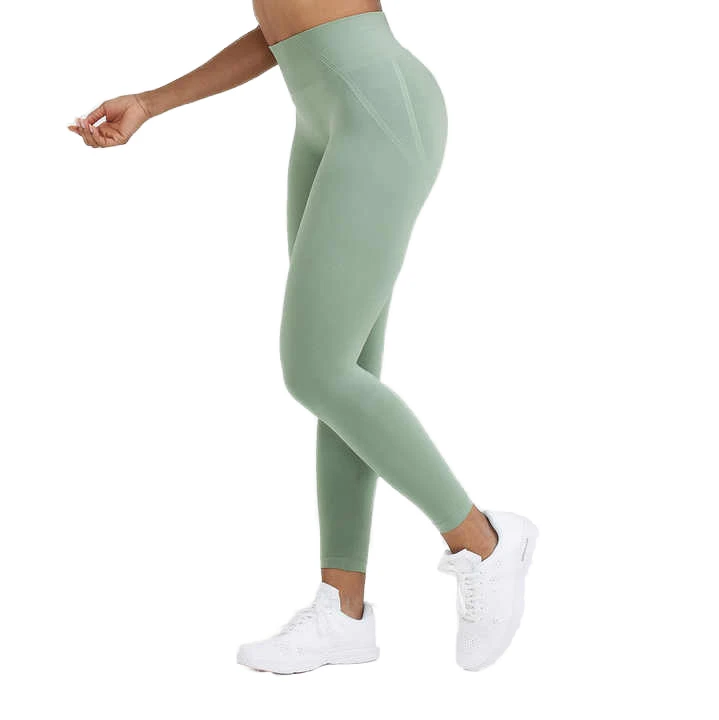 High Waist Seamless Yoga Leggings Women Peach Butt Lifting Fitness Gym Workout Pants