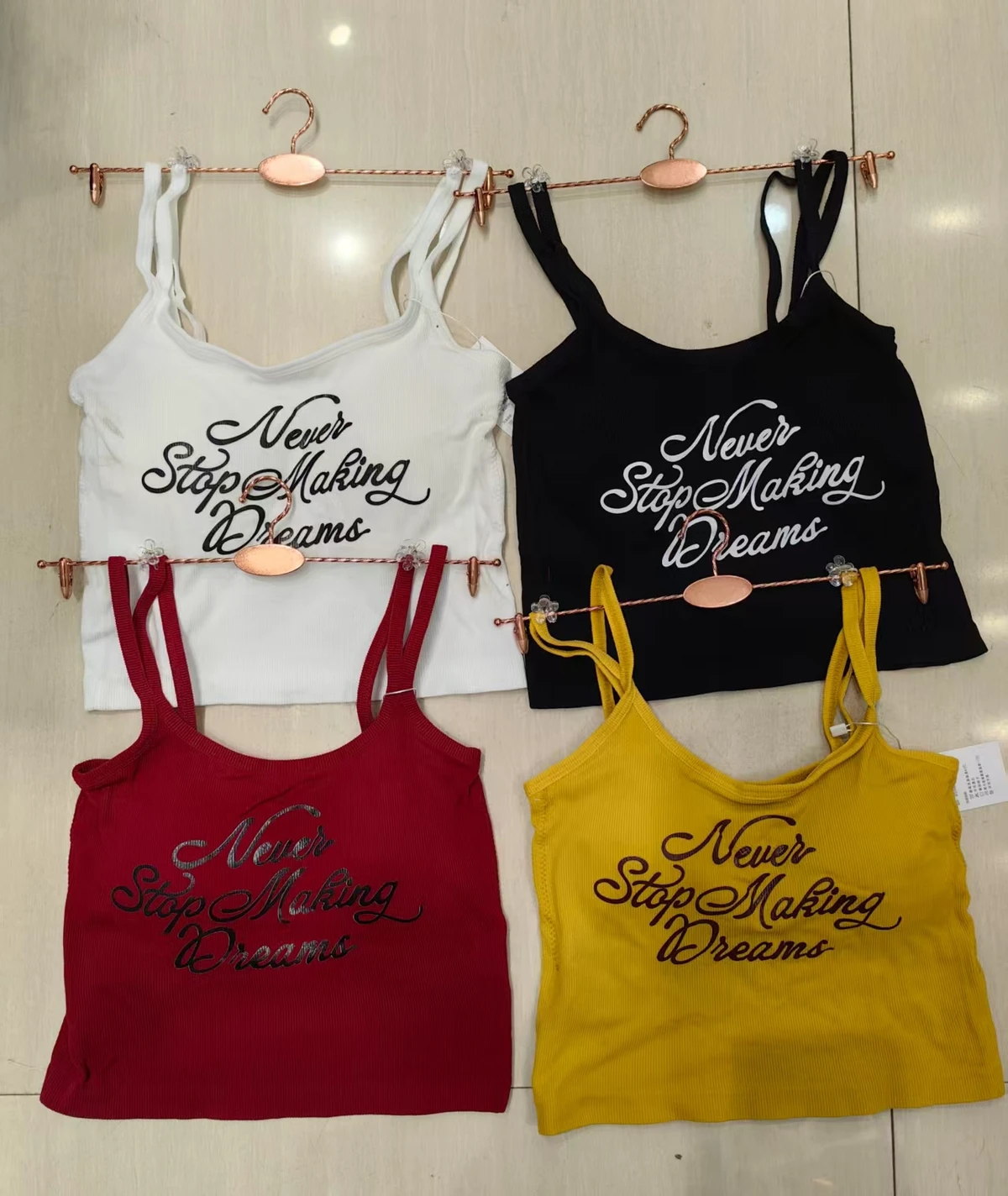 3-Y63# Low Price Stock Women Cotton Fixed Sports Bra Push up Sexy Thin Shoulder Straps Long Vest Girls Yoga Underwear
