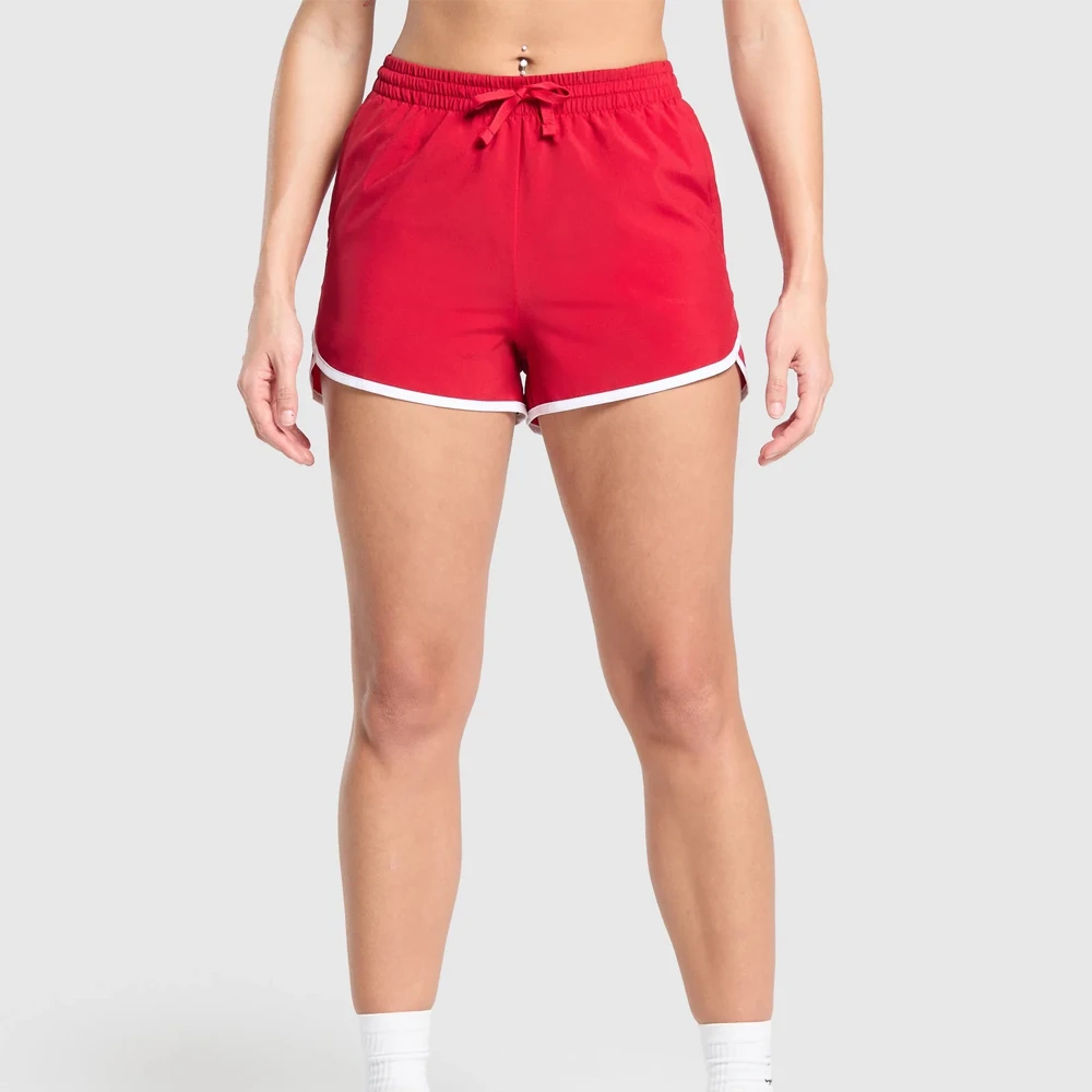 Custom Logo Women's High Waist Tight Hip Yoga Shorts Seamless Breathable Fitness Sports Leggings