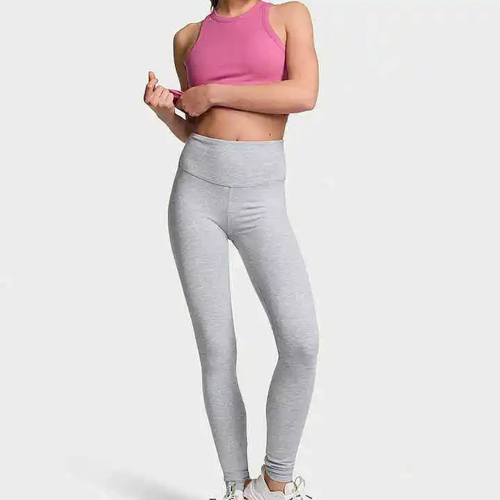 New Style Solid Drawstring Knee Length Women Leggings High Quality Breathable Eco-Friendly Low MOQ