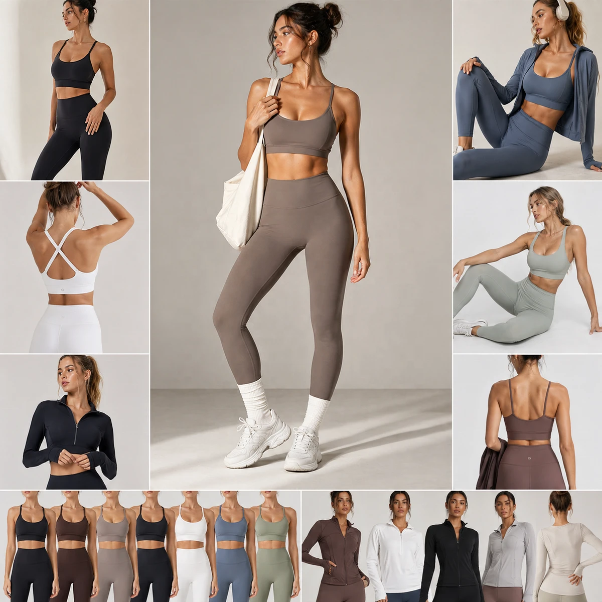 Luxury Women Yoga Sets Custom Logo Clothes Designer Women's Clothing Two Piece Set Casual Pants Summer Short Sleeve Sports Suit