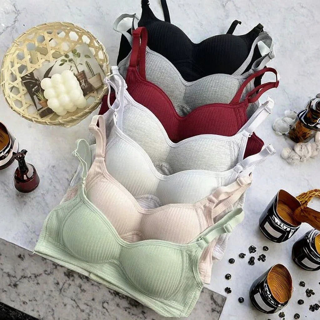 Women's Beautiful Back Sports Bra Breathable Yoga Outdoor Underwear Cross Spaghetti Strap Solid Color Push-Up Sports Vest