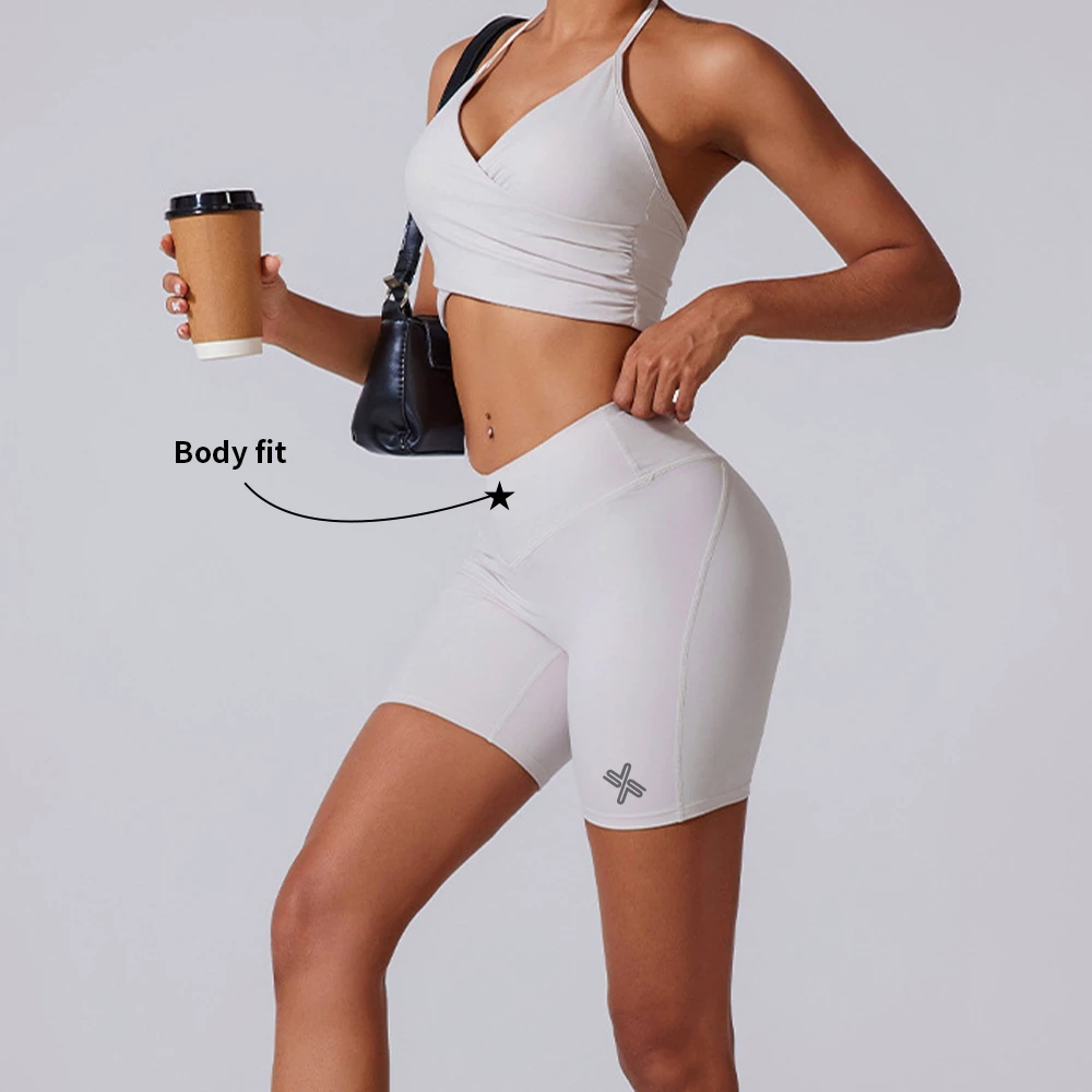 Custom Backless Workout Sport Bra Sportswear 2 Piece Gym Fitness Clothes Sets for Women