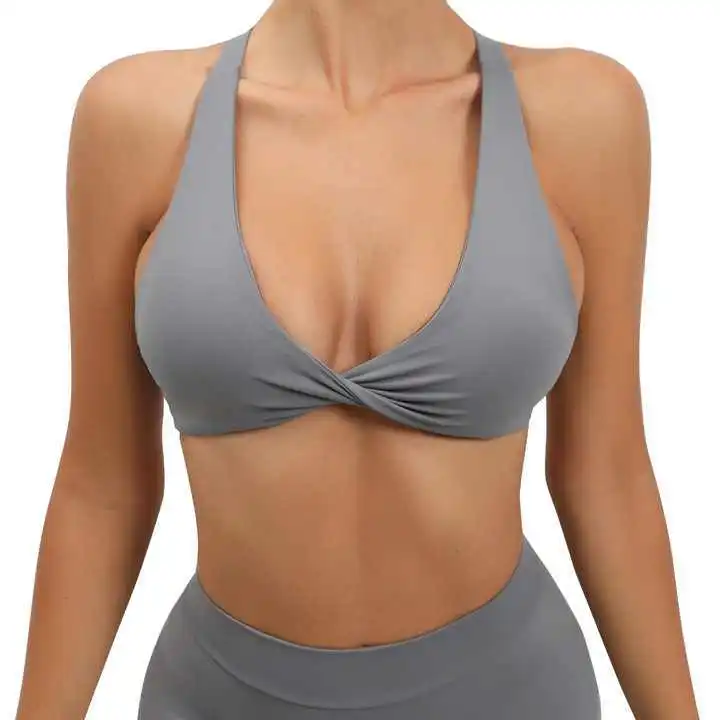 High Quality Lightweight Women's Yoga Bra Compression Soft Quick Dry Sports Bra with Breathable Print Fitness Top Plus Size