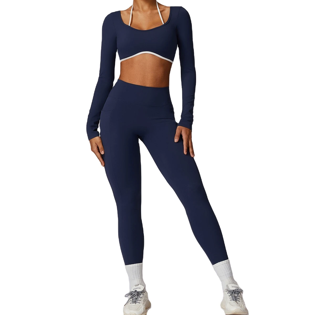 New Active High Quality Sport Gym Yoga Fitness Women Sets Yoga Clothes Workout Sets for Women Sportswear