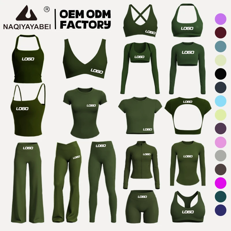Gym Wear Sports Bra Activewear Sets Leggings for Women Gym Shorts Women Fitness Gym Leggings Ropa Deportiva Mujer