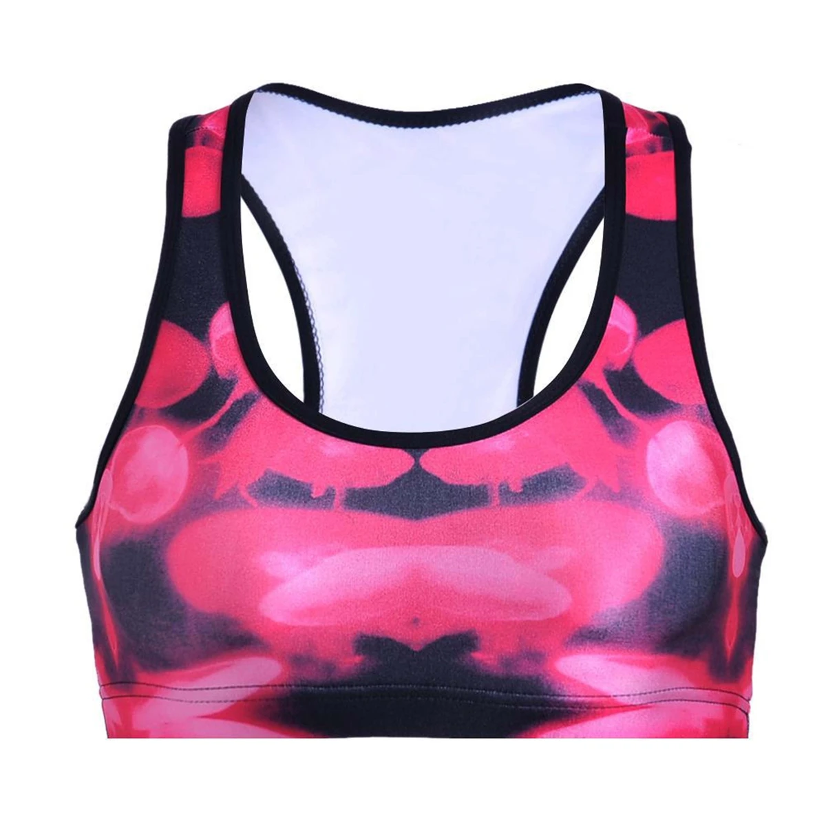 Women's High Support Plus Size Sports Bra Breathable Lightweight Comfortable Seamed Design Quick Dry Front Fitness Workout