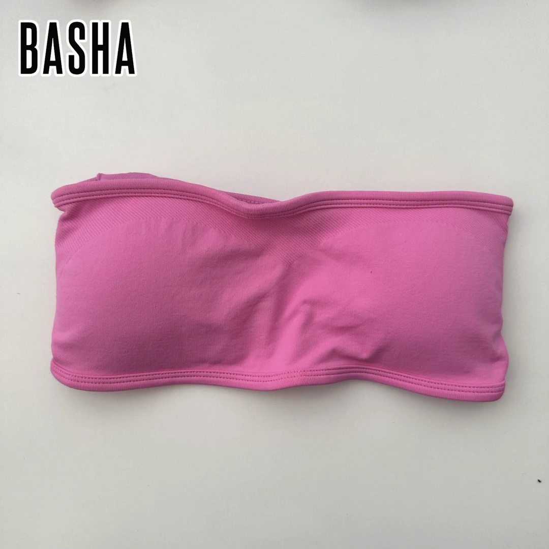 BASHAsports New Fashion Yoga Back Twist Sports Bra Custom logo Gym Workout Yoga Sports Bandeau Bra for Women Durable Stitching