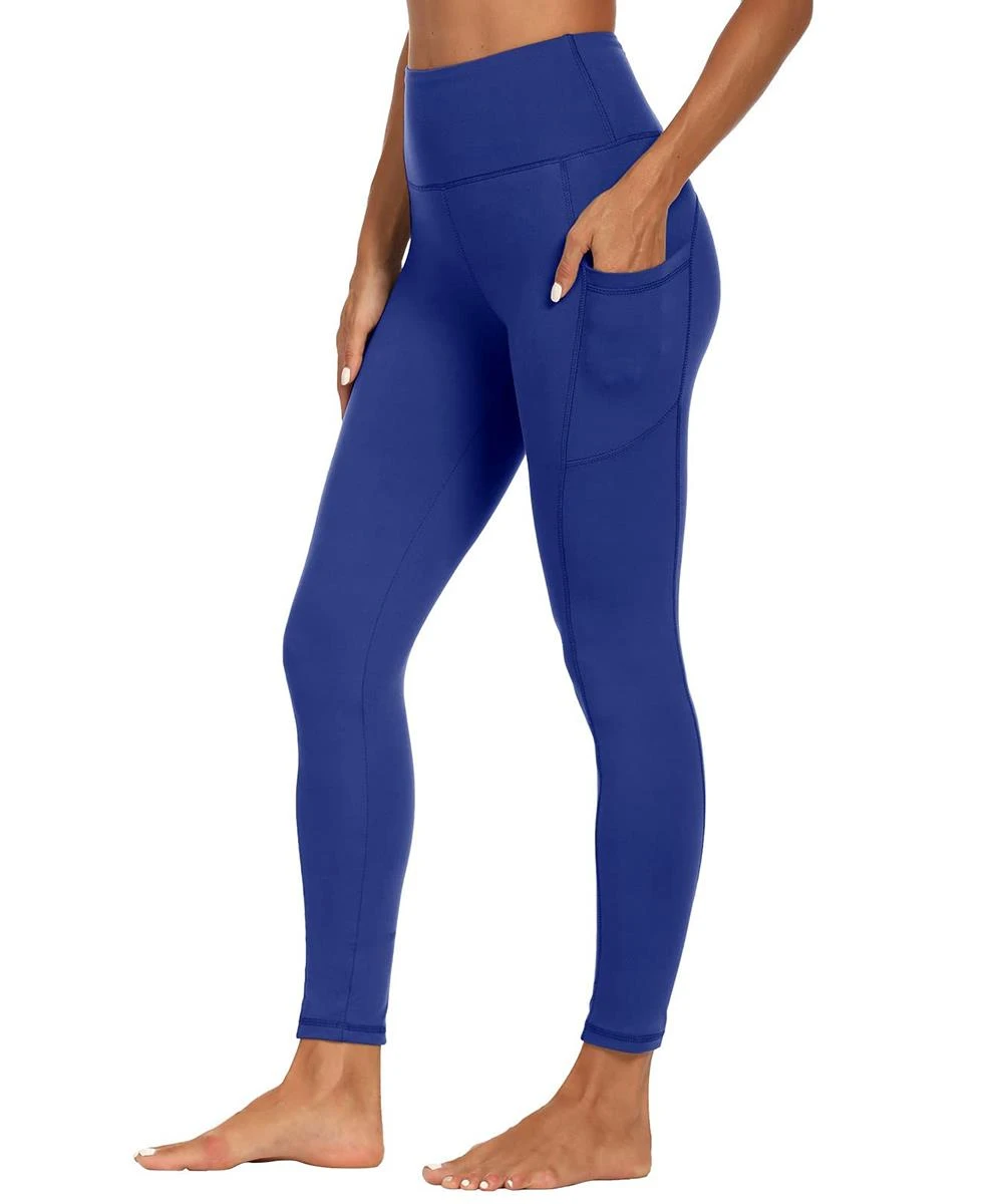 Women's Plus Size Mid Waist Seamless Casual Leggings Spandex/Nylon Solid Color Fitness Yoga Wear High Quality New Style