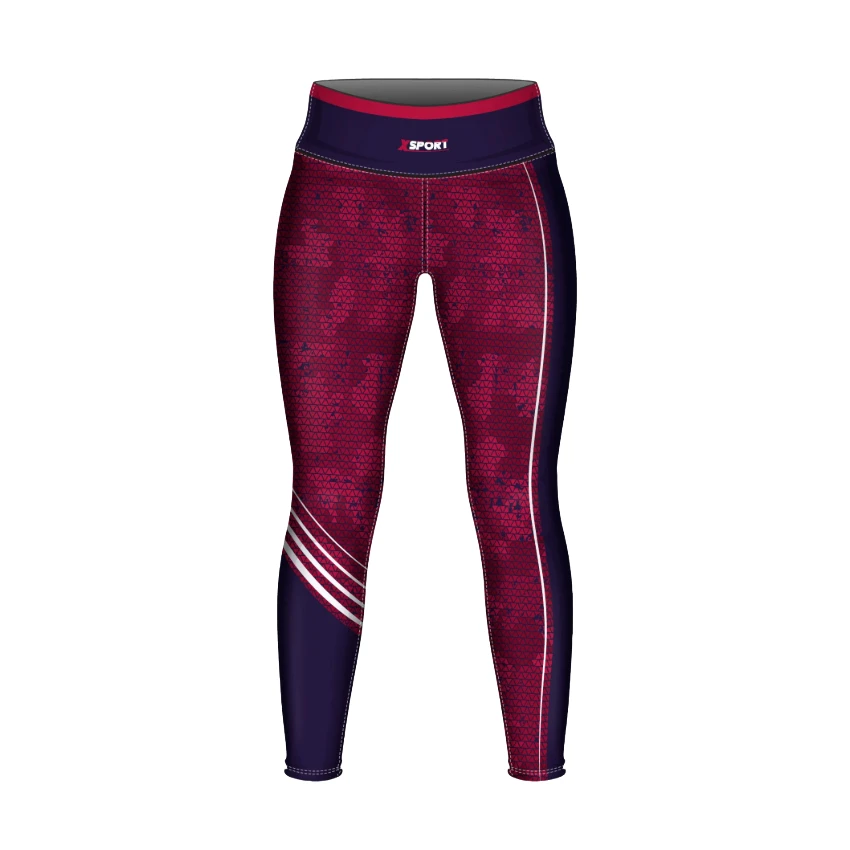 Women's High Waist Colorful Sublimation Printed Yoga Pants Casual Fitness Workout Leggings Plus Size Breathable Anti-Bacterial