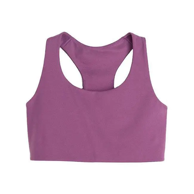 Best Selling Professional Women's Fitness Yoga Wear Seamless One Shoulder Crop Sports Bra Lightweight High Support Four-Way