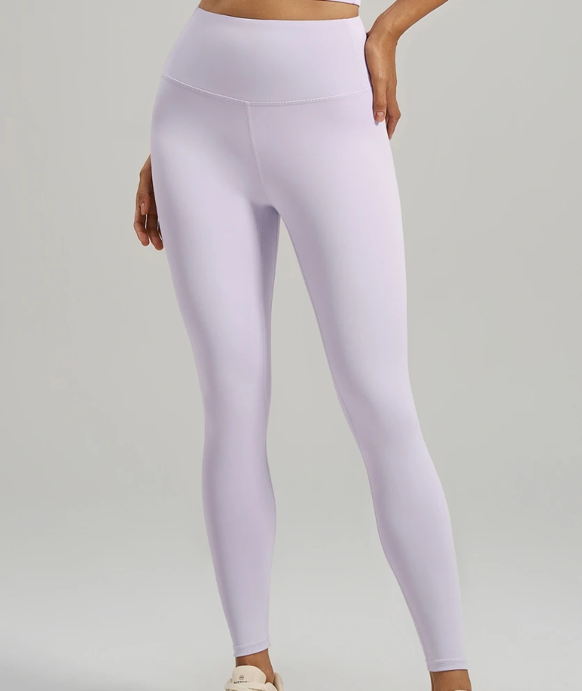 Women's Thin Mesh Side Pocket Sports Fitness Pants Running Stretch High-Waist Butt-Lifting Yoga Pants Ankle-Length Anti-UV