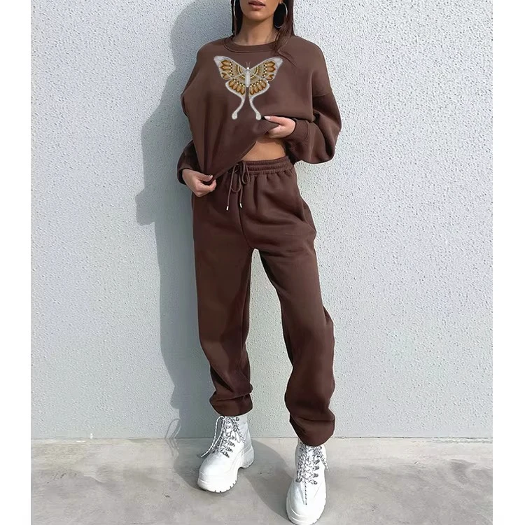 Women Stylish Sports Tracksuit Two Piece Set For Gym Workout Yoga Fitness Training And Outdoor Active Fashion