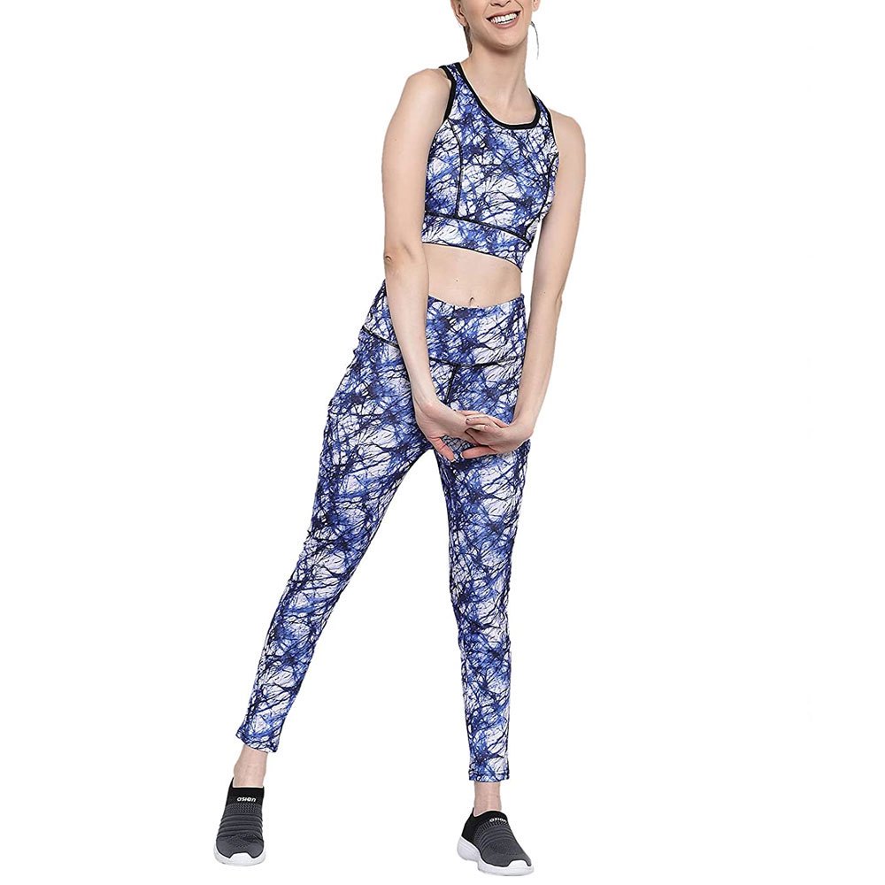 High Waist Solid Breathable Spandex/Nylon Backless Leggings Sports Bra Women's Seamless Yoga Set Custom Logo OEM ODM 2-Piece