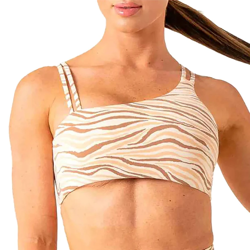Wide Band Sports Bra Women High Impact Full Coverage Breathable Moisture Wicking Underbust Support
