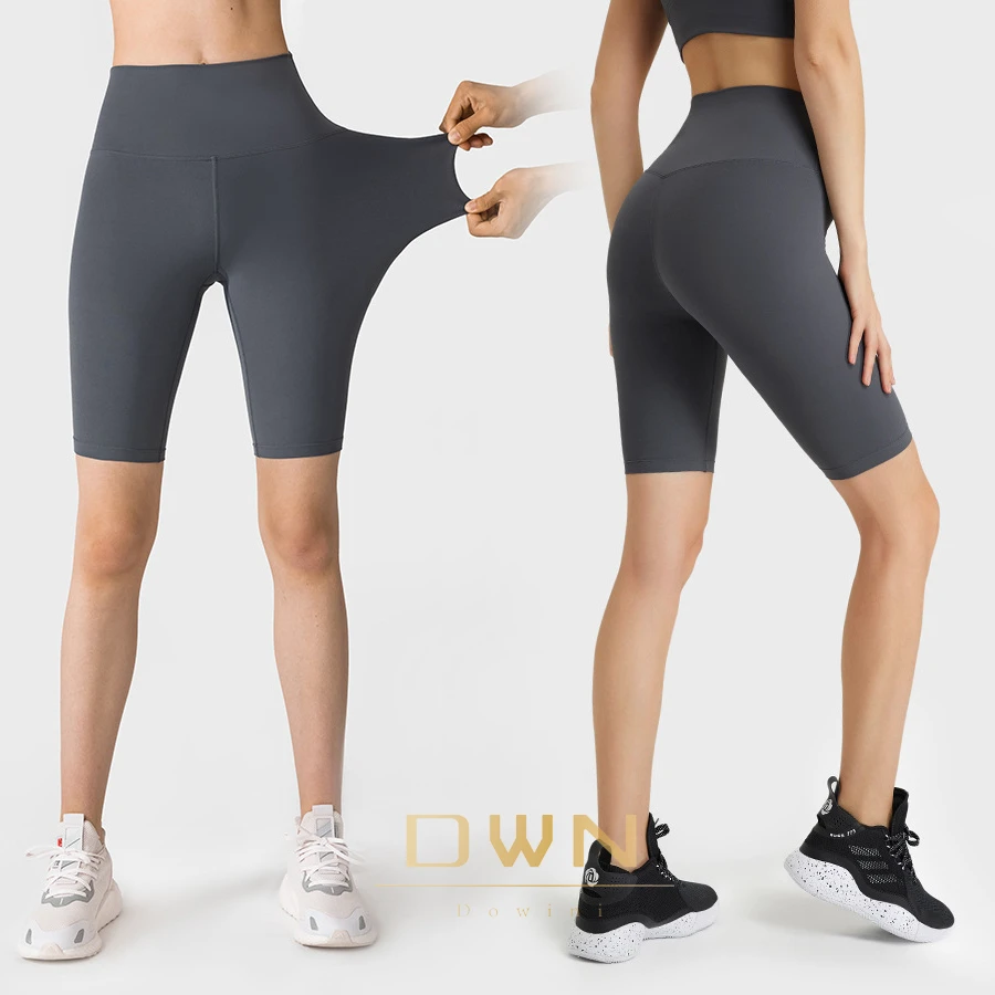 Free Size Fitness ONE Pants Women's Anti Bacterial Deodorant High Waist Lift Hip Tight Sports Yoga Short Pants