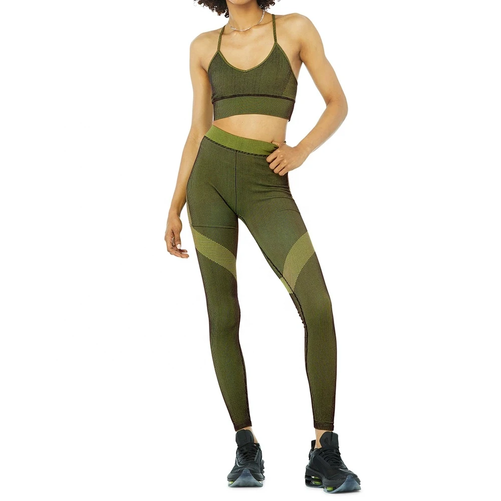 Wholesale Price Women's Breathable Sustainable Yoga Set High Quality Sports Wear Eco-Friendly Plus Size OEM Design Service Solid