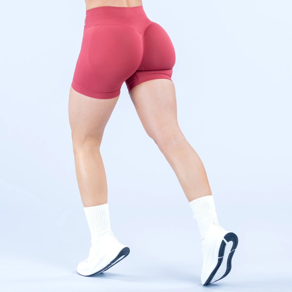 New Wholesale Mid Waist Solid Tight Fitness Yoga Shorts Workout Seamless Biker Shorts For Women Training Wear