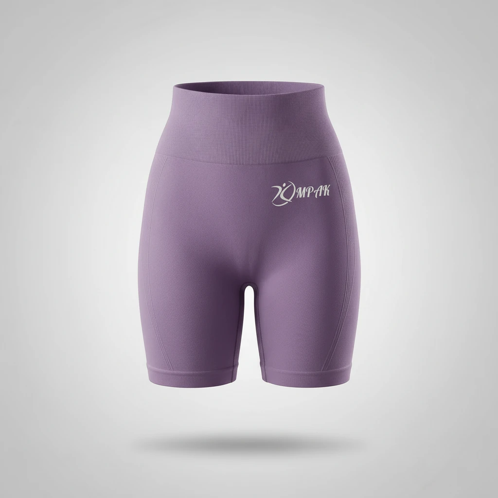 Athletic Workout Butt Lifting Breathable Streetwear Gym Compression Women Seamless Biker Yoga Shorts High Waisted
