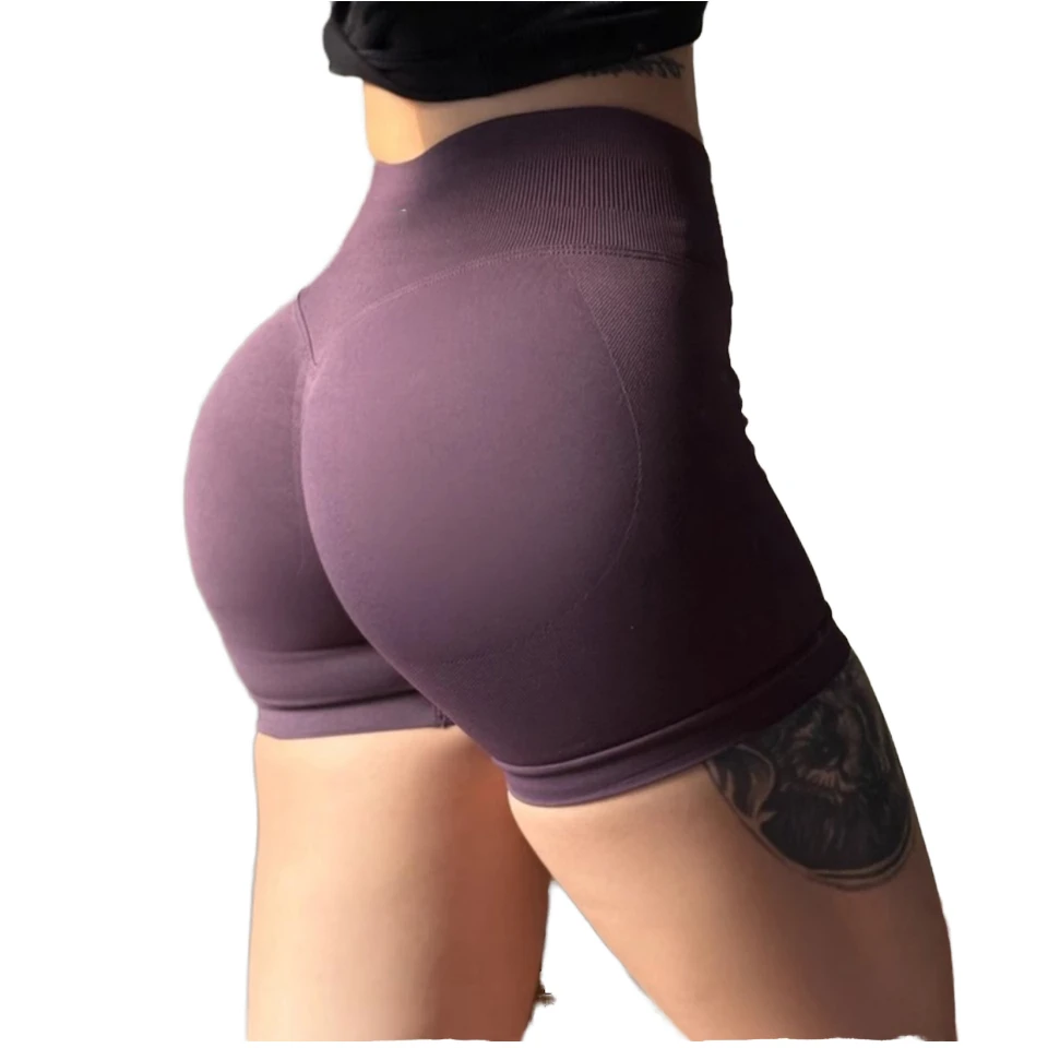 Women's High Waist Quick Dry Sports XL Plus Size Yoga Leggings Breathable Tight Fitting Running Shorts Spandex/Nylon