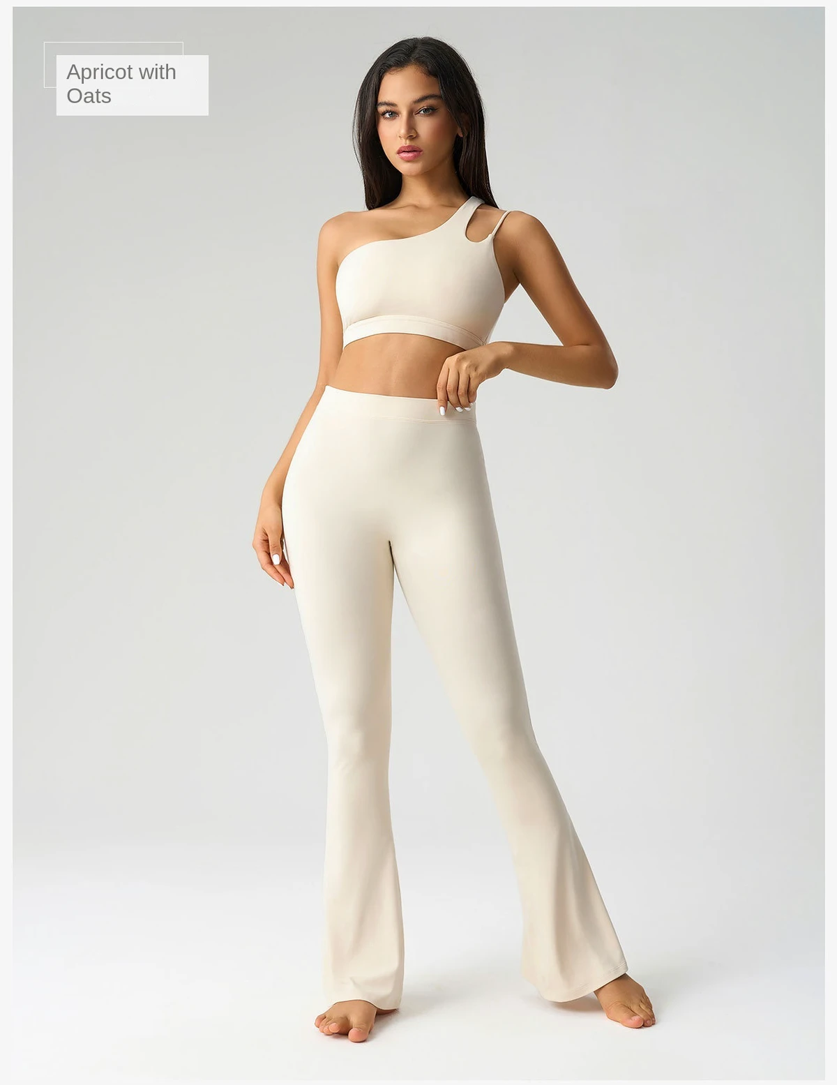 Hot Sell Yoga Flared Pants Hip-lifting Shaping Naked Women's High Waist Stretch Breathable
