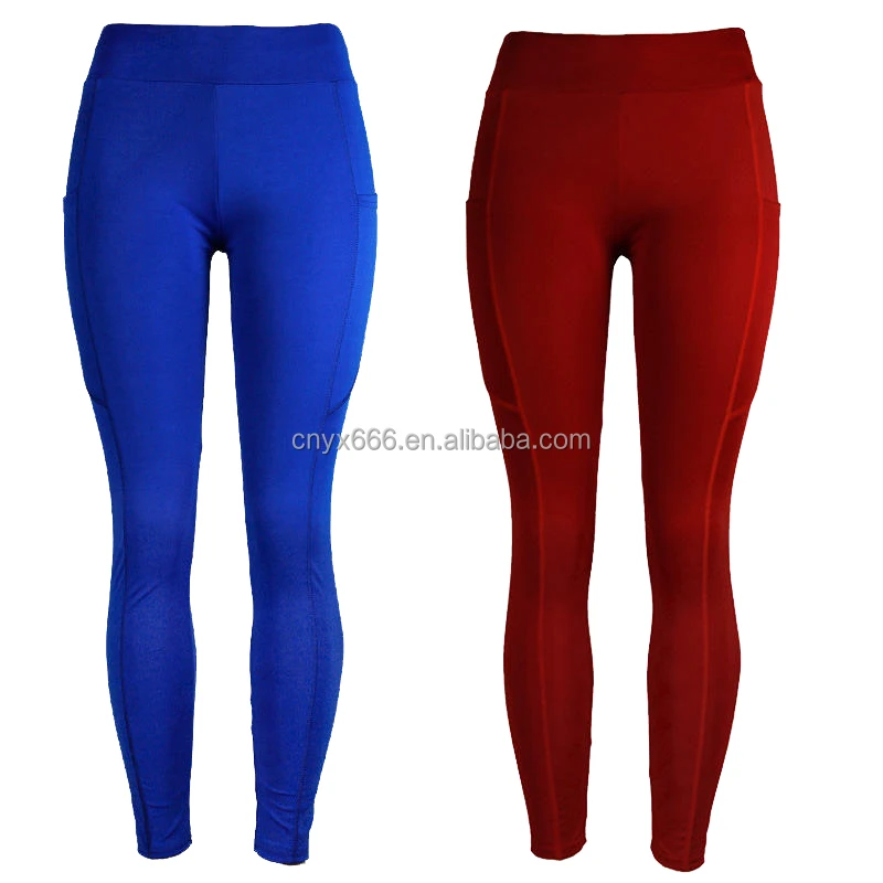 Super Soft Lightweight Seamless Four-Way Stretch Quick Dry Breathable Yoga Leggings with Pockets for Women