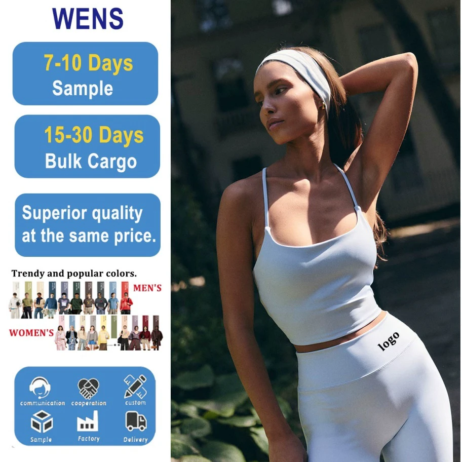 Women's Plus Size Lightweight Seamless Yoga Bra Sports Underwear Wide Shoulder Straps Shock-proof Fitness Set Elastic Breathable