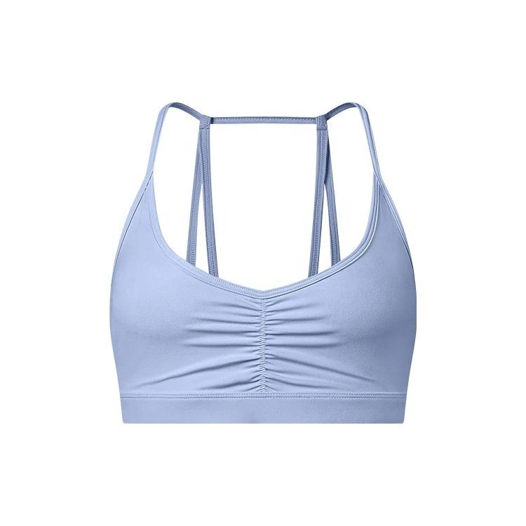 CYFS- YWX2883 High Elasticity Seamless Sports Bra Women's One Piece Fitness Yoga Tops Sexy Backless Breathable Yoga Bra