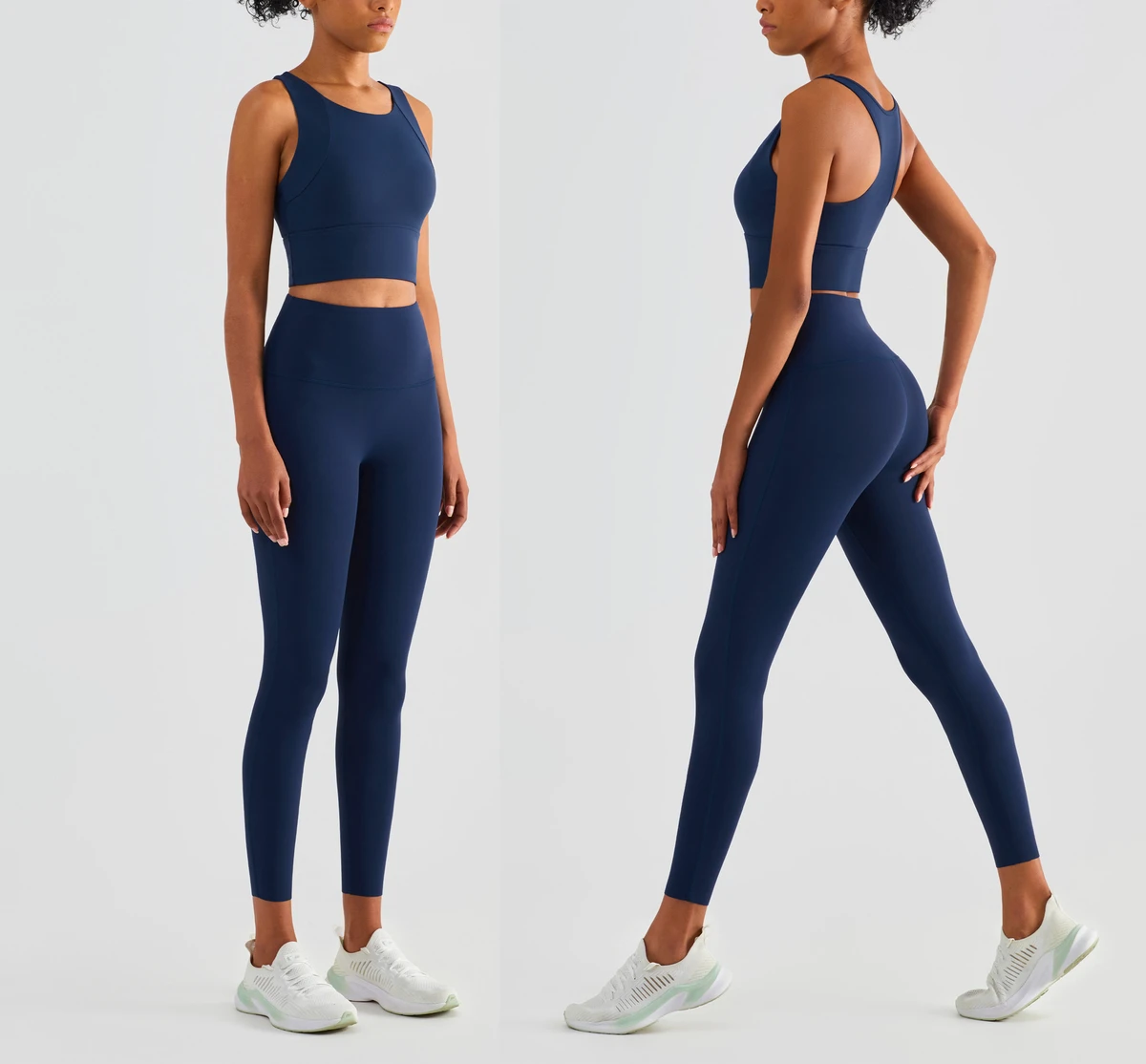 Women's Slim Back Fitness Bra One-Piece Yoga Vest With Concentrated Curve Lightweight & Breathable for Adults