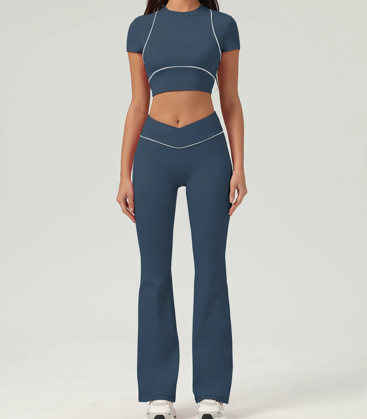 Women's High Waist Yoga Pants Leggings Suitable for Gym Fitness Sportswear
