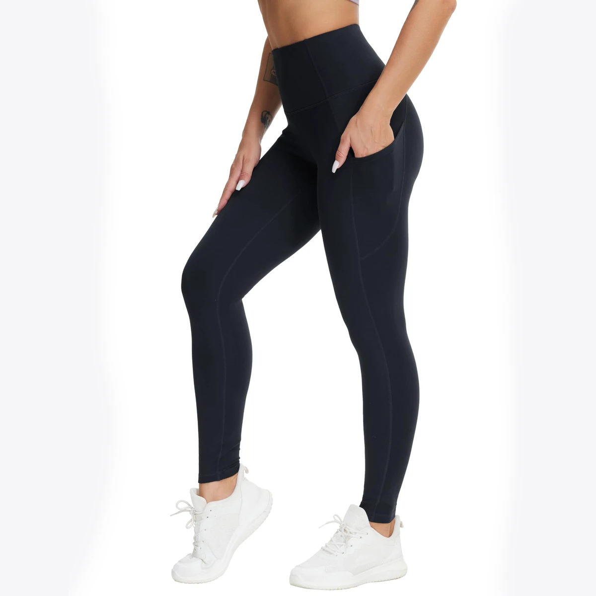 Fitness Pants Yoga Leggings for Women High Waist Elastic Solid Color Unique Design Best Quality Women Leggings Workout Yoga Pant