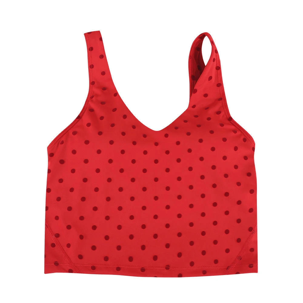 Women's High Support Breathable Crisscross Straps U-NECK Fitness Yoga Sports Bra