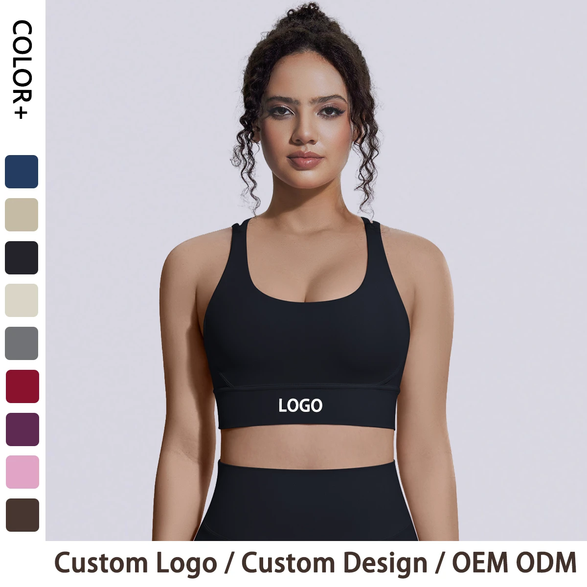 High Quality Women Sports Bra Lightweight Breathable Padded Yoga Bra Gym Fitness Workout Bra Top Activewear