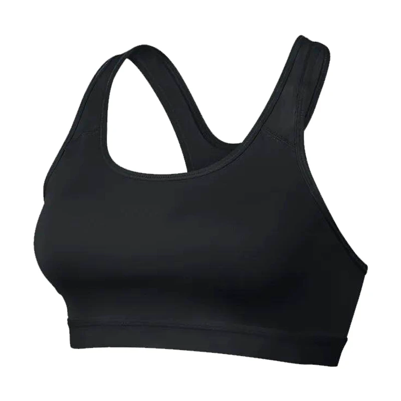 Low Price Best Selling Women Sports Bra Plus Size Front Logo High Support Quick Dry Spandex/Nylon for Adults Fitness Wear