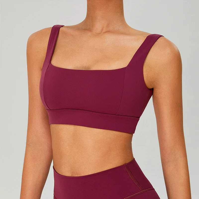 Women Fitness Sports Bra Gym Activewear High Support Push up Training Bras Tight Running Bra