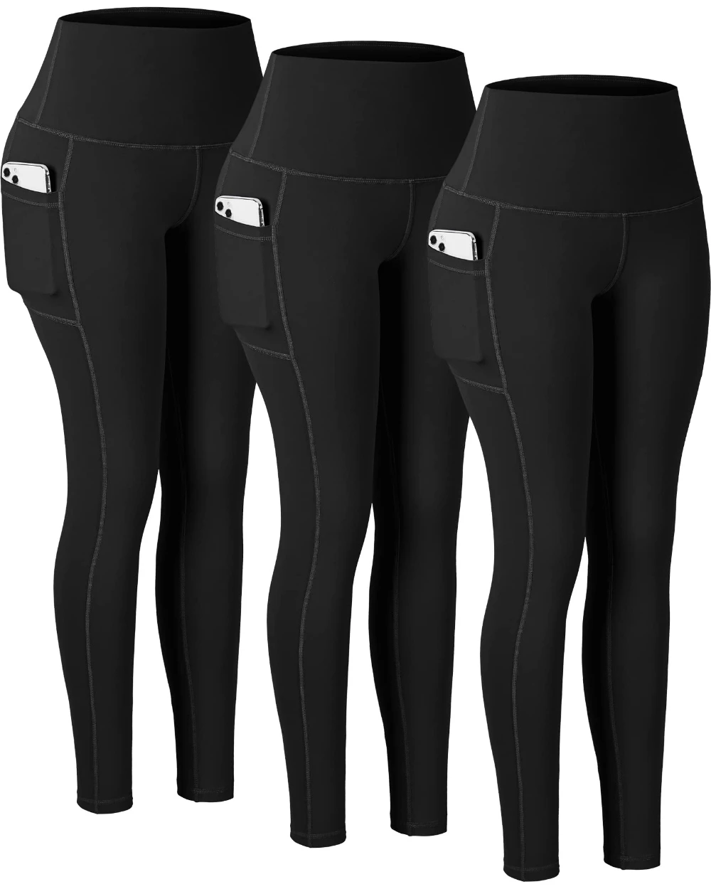 Best Selling Women Gym Workout Leggings High Quality Spandex/Nylon Fitness Wear Adult Size Yoga Solid Four-Way Stretch