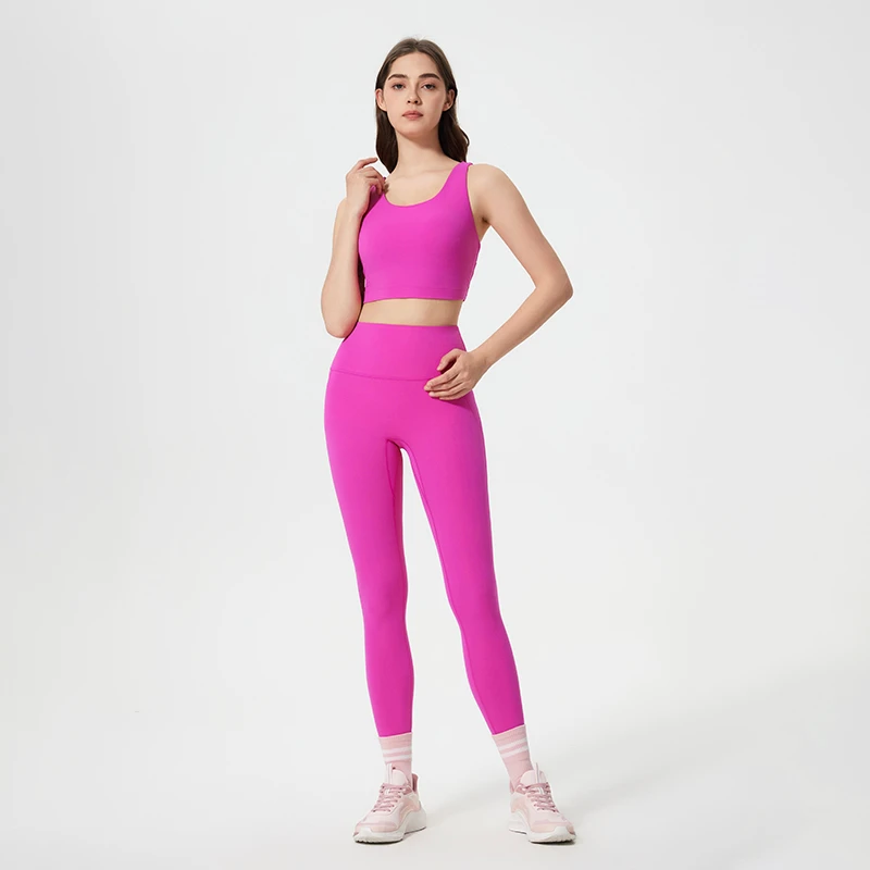 Womens High Waist No VPL Yoga Pants Four Way Stretch Sweat Wicking Breathable Skin Friendly Quick Dry 7/8 Leggings yoga leggings