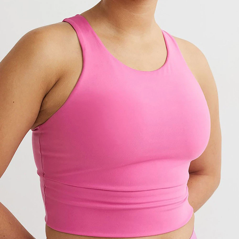 Quick-Drying Seamless Women's Sports Bras Moisture-Absorbing Shockproof Yoga Vest with Chest Pad for Fitness Cross-Border Point