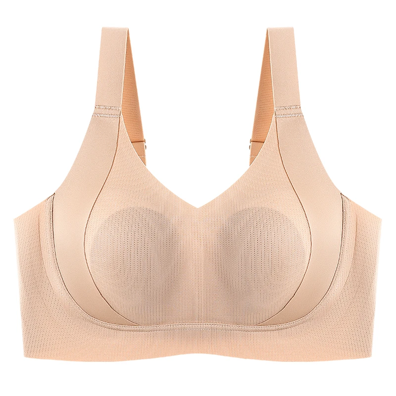 Women Seamless Supportive Push up Wireless Comfort Soft No Underwire Full Coverage Sports Bra