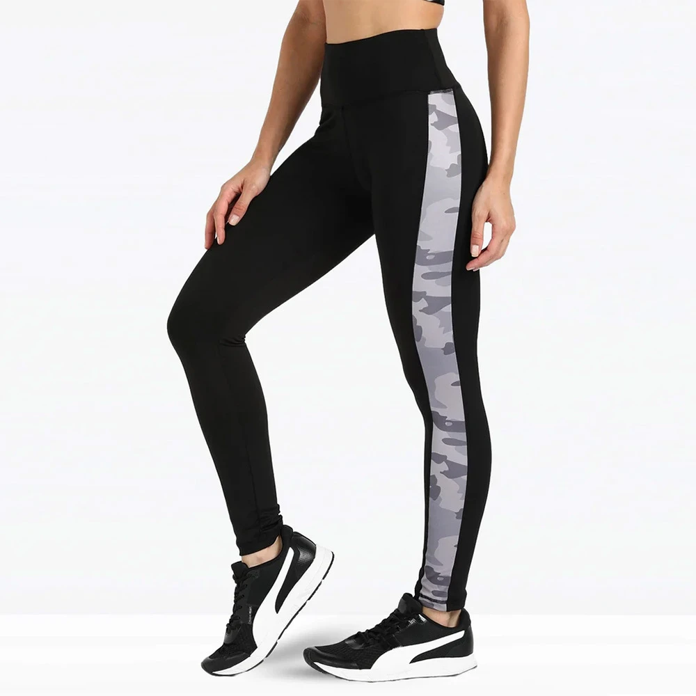 Women's Yoga Workout Leggings Solid Color High Waist Breathable Four-Way Stretch Lightweight Gym Wear Tight Leggings