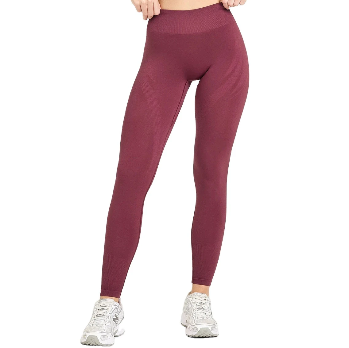 Women High Waist Seamless Plus Size Yoga Leggings-Butt Lifting Tummy Control Solid Lightweight Sweat-Wicking Breathable Four-Way