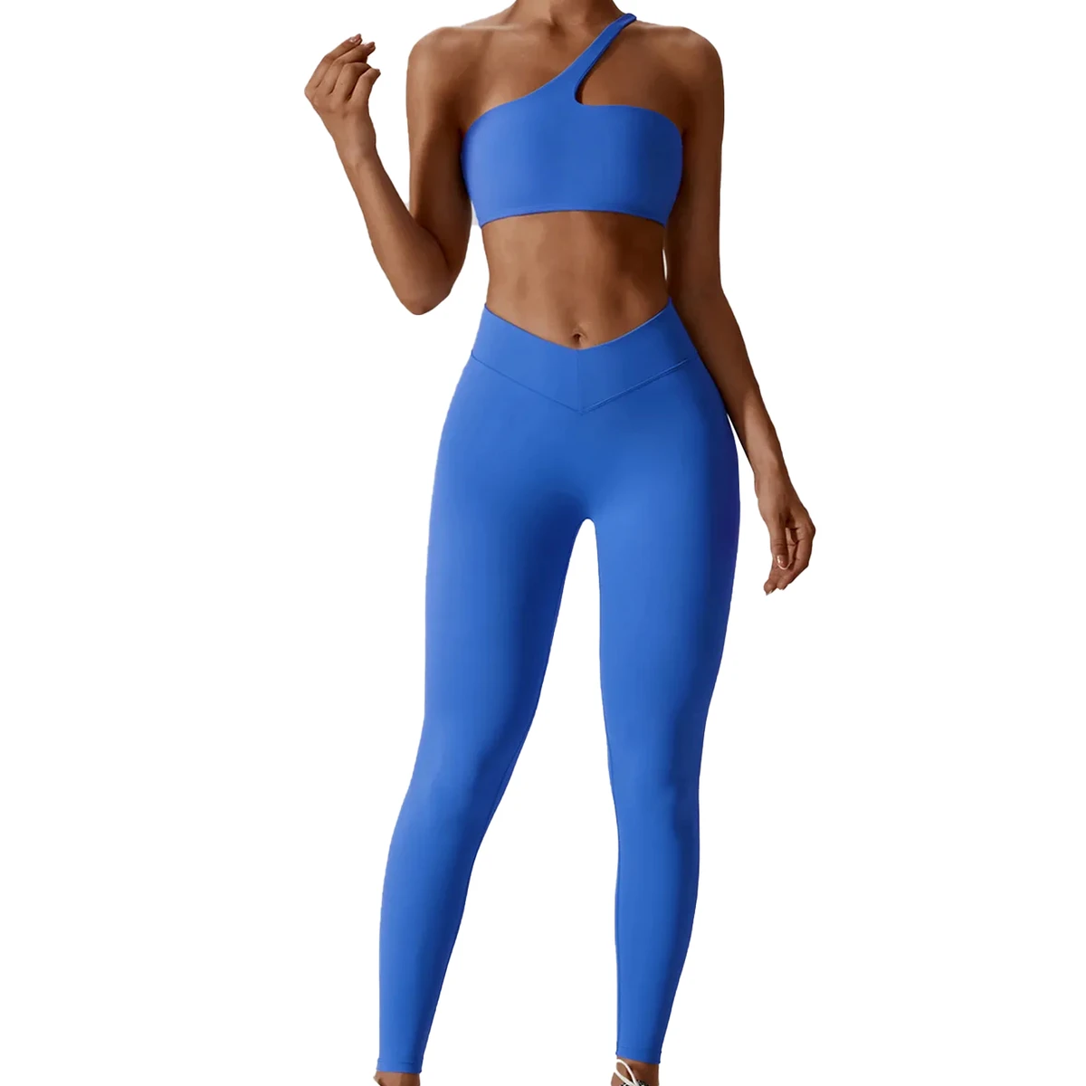 Hot Sale Women Sportswear Yoga Wear High Quality Waist Pants Fitness Bra Sports Gym Yoga Sets