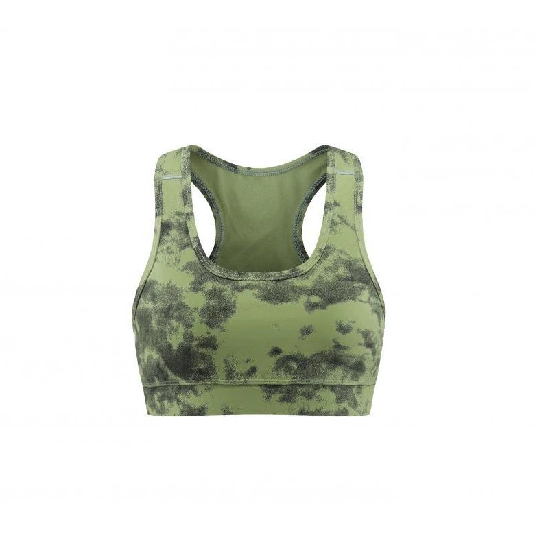 High Strength Sports Bra Seamless Back Buckle Beauty Back Yoga Vest Shockproof Push-up Integrated Chest Pad Breathable for