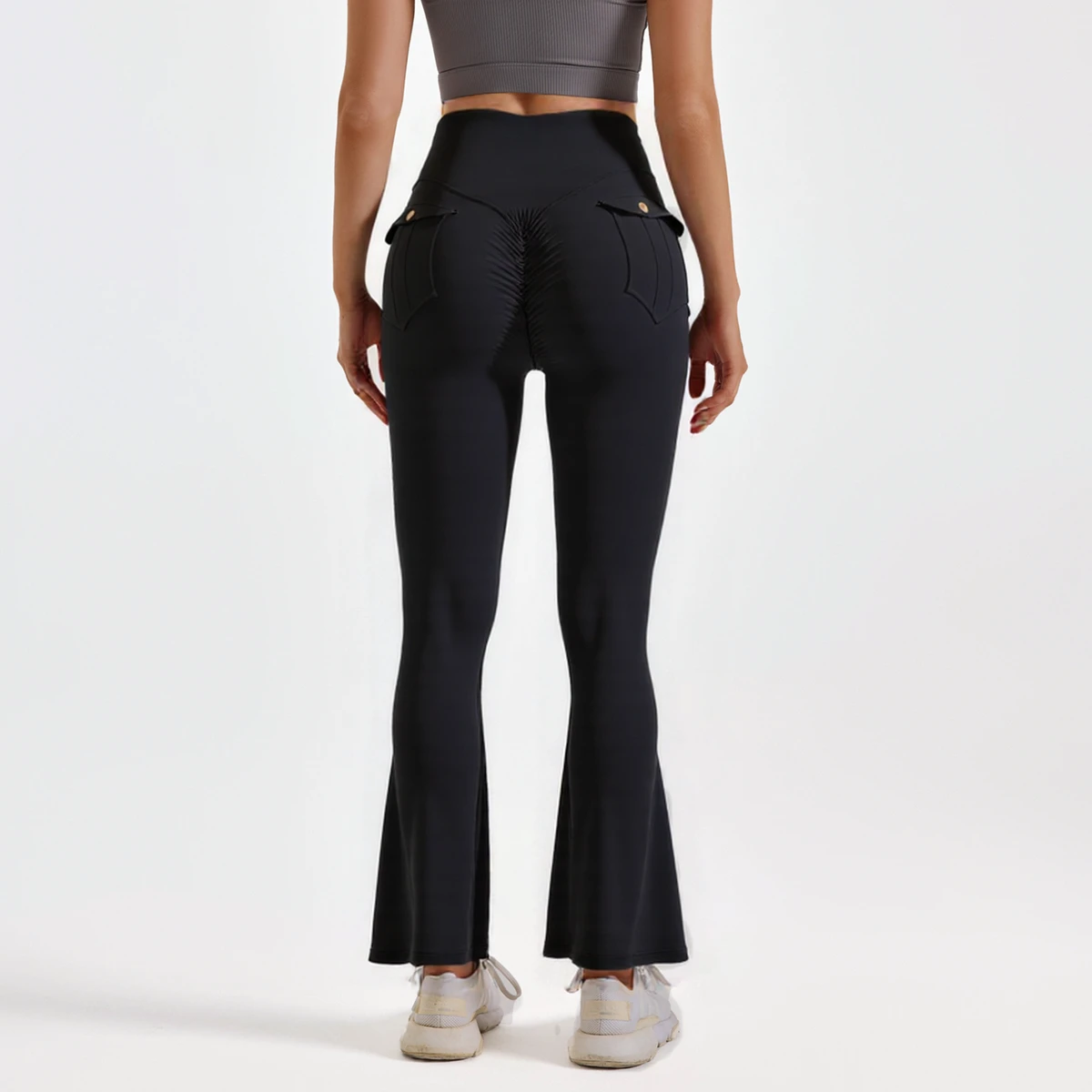 Women's Solid Full Length High Waist Four-Way Stretch Breathable Eco-Friendly Quick-Drying Lightweight Seamless Fitness Leggings