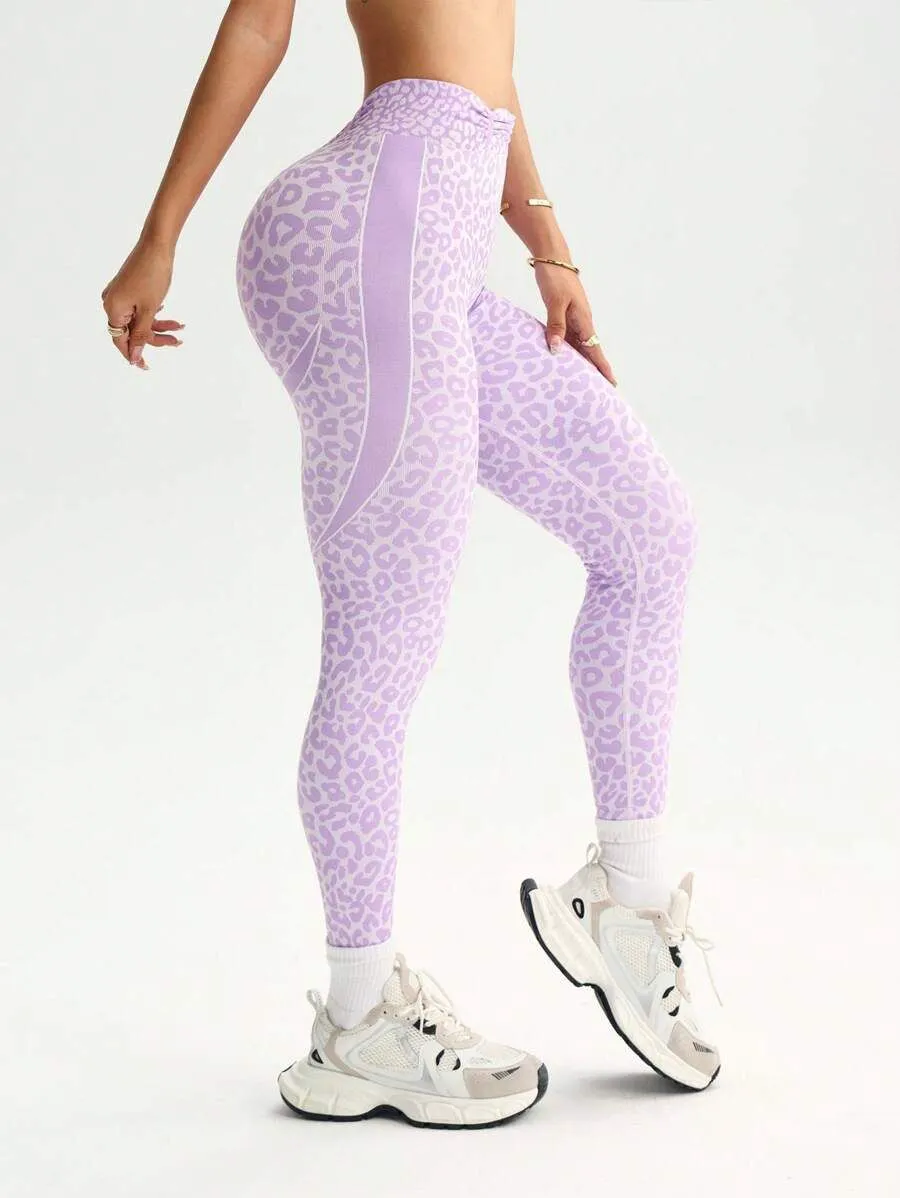 FH Breathable Custom Design OEM Service Women's High Waist Active Tights Customized Color Ankle-Length Yoga Leggings Side Pocket