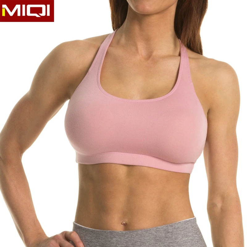 Wholesale Ladies Custom Logo Fitness Quick Dry Sports Bra