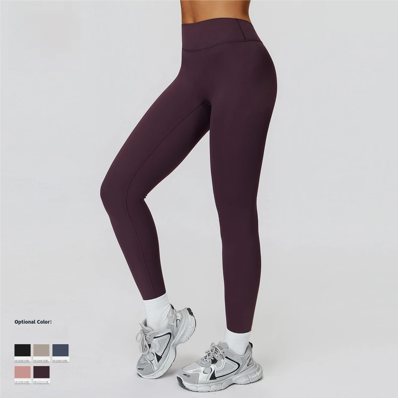 Yoke New Arrival Women's High Waist Yoga Pants Leggings Eco-Friendly Quick Dry Breathable Four-Way Stretch Full Length