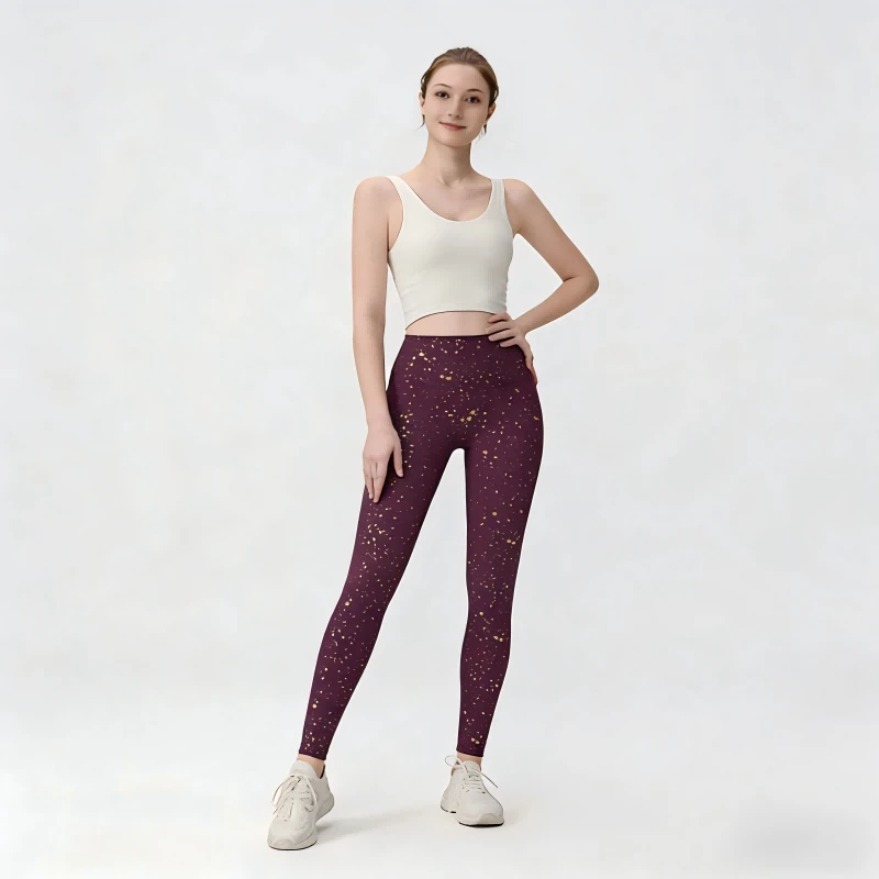 Pilates Exclusive Fitness Wear Seamless High Elastic Yoga Two Piece Set Plus Size Short Top + High Waist Yoga Pants