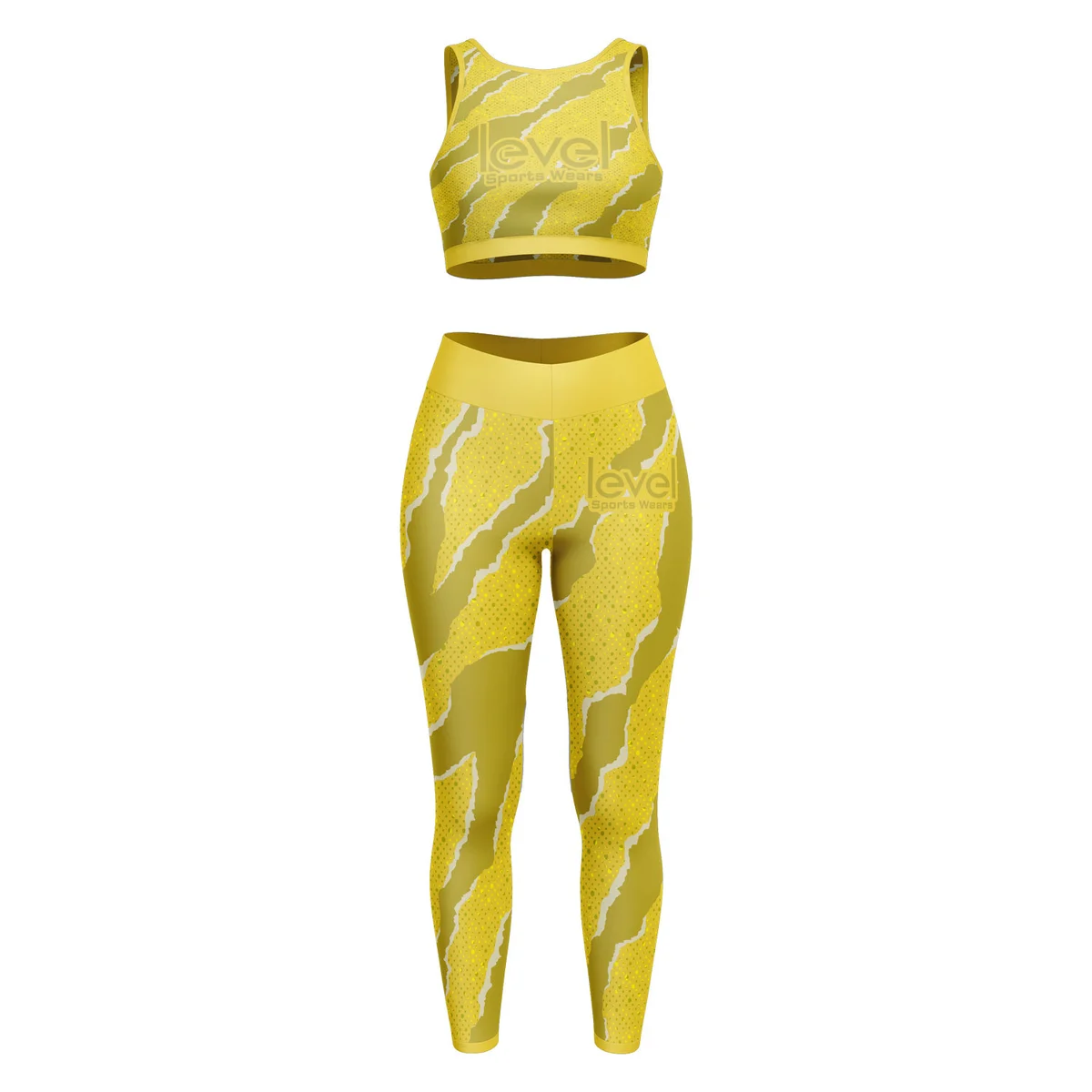 Wholesale Knitting High Waist Yoga Wear Bra Set Sports Gym Activewear Women Workout Seamless Scrunch Butt Lift Gym Fitness Sets
